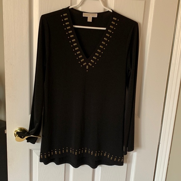 Michael Kors top with metal grommets - Picture 1 of 5